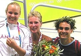 2004 Olympic bronze with Blythe and Strachan