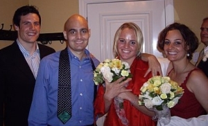 Strachan's wedding in 2007, 6 weeks before we lost him