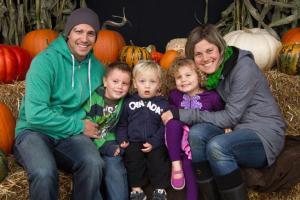 In a pumpkin patch to boot